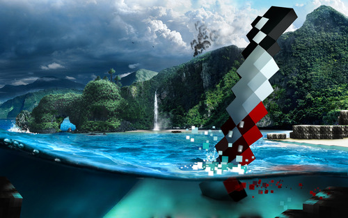 Far Cry 3 se plíží do Minecraftu