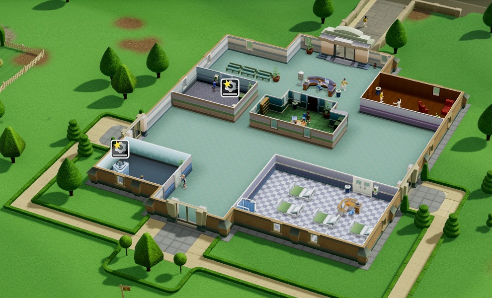 Two Point Hospital dostane zelené DLC