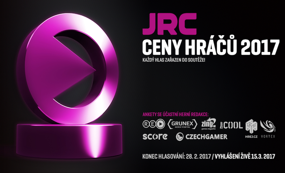 Hlasujte v anketě JRC Ceny hráčů 2017