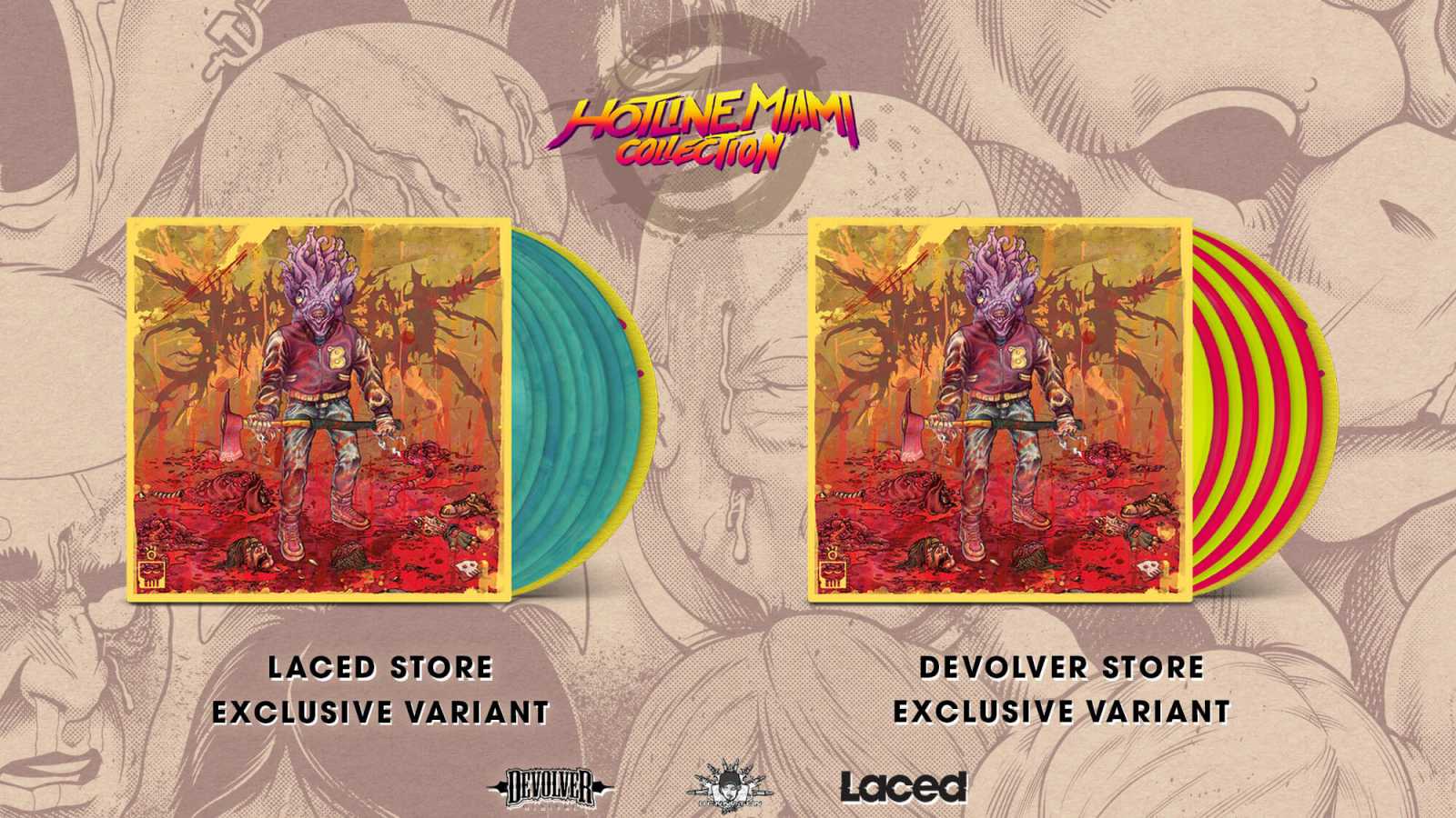 Soundtracky obou Hotline Miami vyjdou v luxusní kolekci na vinylu, série slaví 10 let