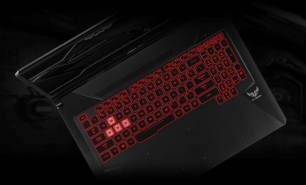 ASUS TUF Gaming FX505 a FX 705: Kvalitní notebooky pro rozumné hraní