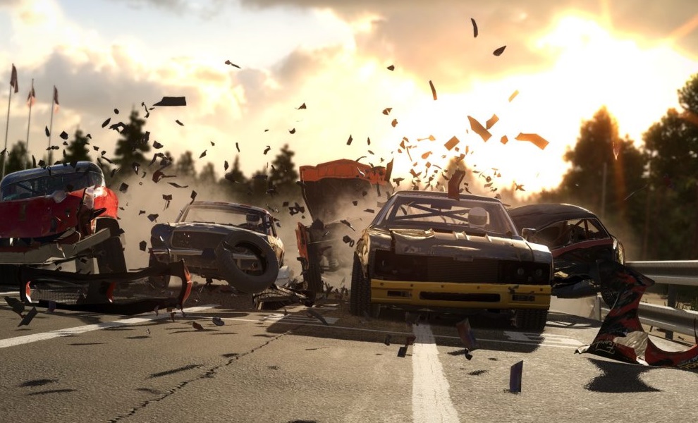 Závodní hra Wreckfest opouští early access