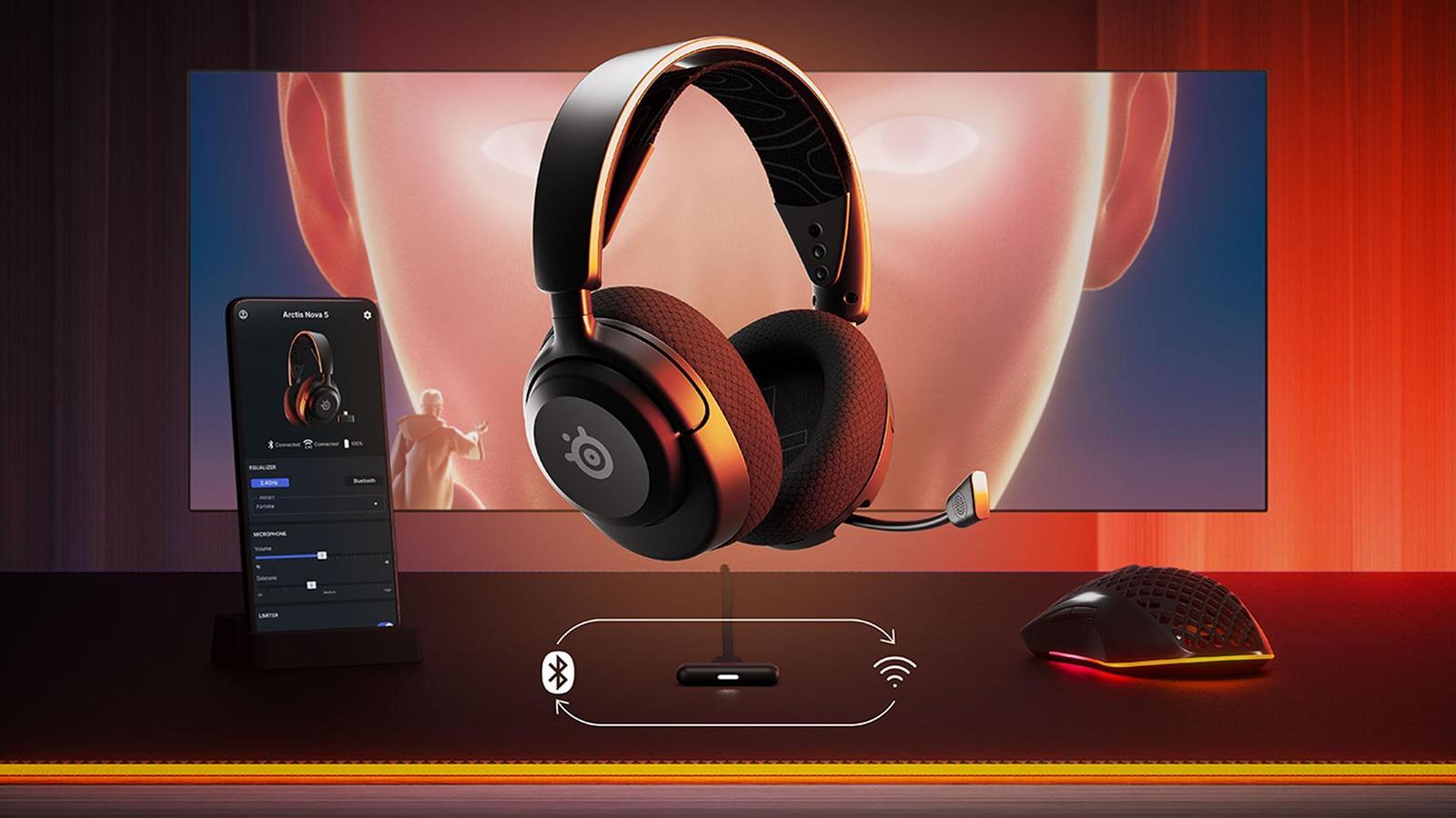 Levnější a se speciální aplikací, SteelSeries představuje headset Arctis Nova 5