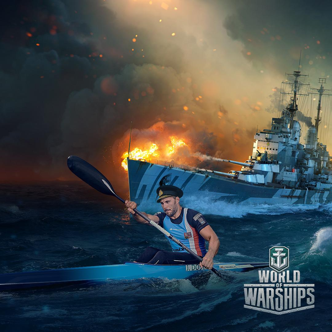 Český kanoista Josef Dostál se stal tváří World of Warships