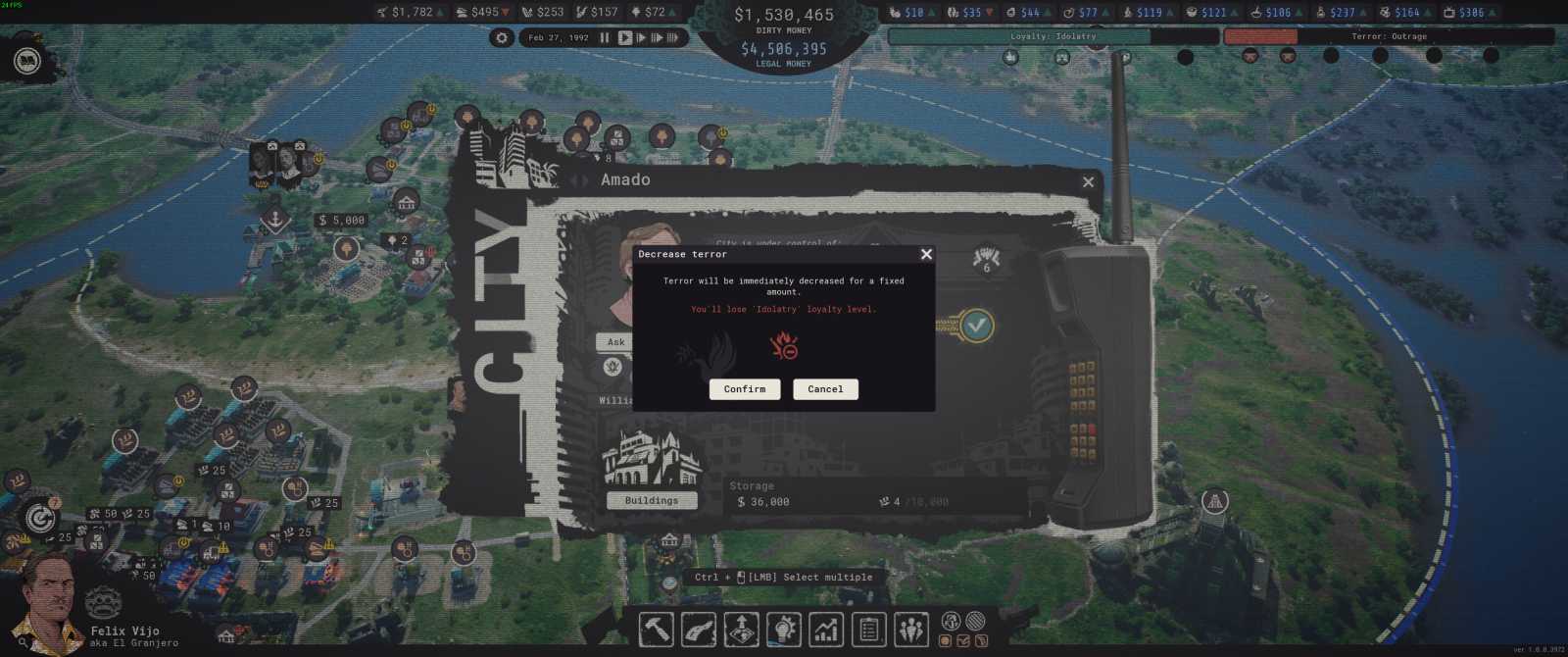 Recenze Cartel Tycoon, stavby drogového impéria, kde peníze znamenají vše