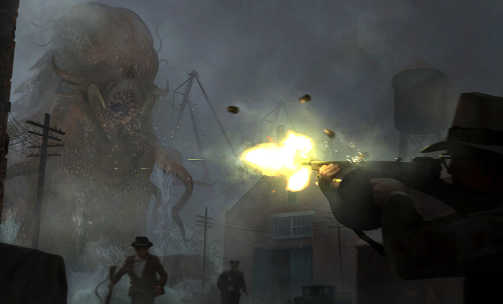 Cthulhu se probudí ve hře The Sinking City