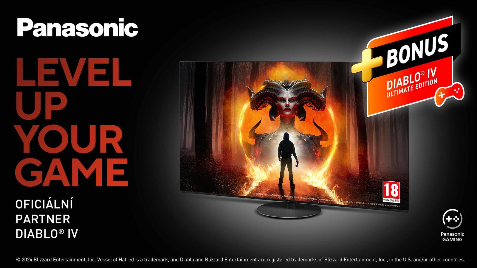 Ke špičkové Panasonic 55” TV-55Z90AEG dostanete dárek v podobě AAA hry