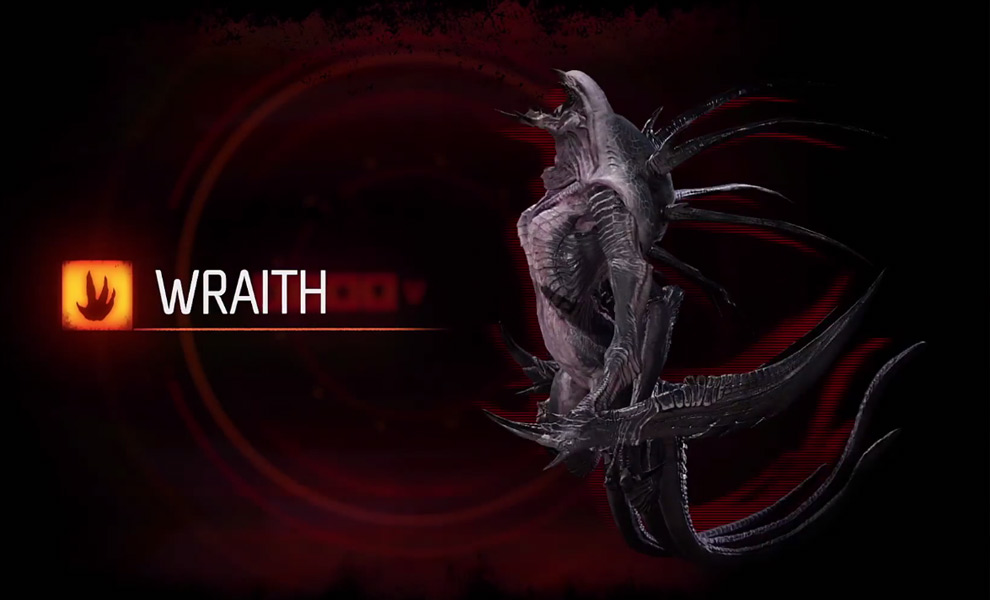 Třetí monstrum v Evolve je Wraith