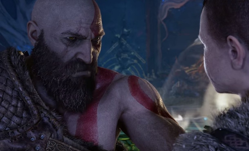 Christopher Judge jako vtipný "taťka" Kratos