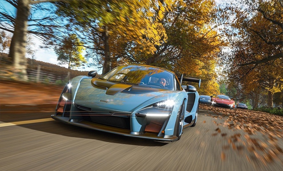 Slunce i déšť ve Forza Horizon 4