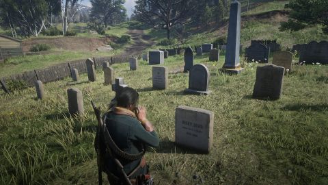 Hráči vzdávají hold Red Dead Online. Hra sice nekončí, fanoušci jí ale vystrojili pohřeb