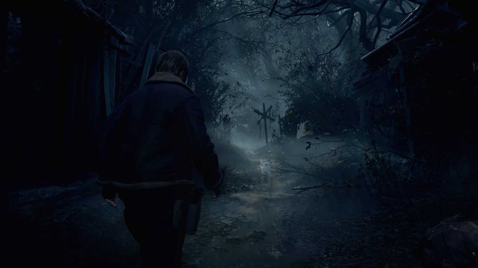 Video porovnává remake Resident Evil 4 s původní hrou. Záběry poukazují na velké změny