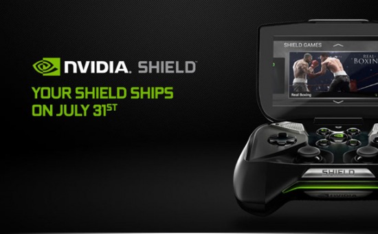 Nvidia Shield dostupná koncem měsíce