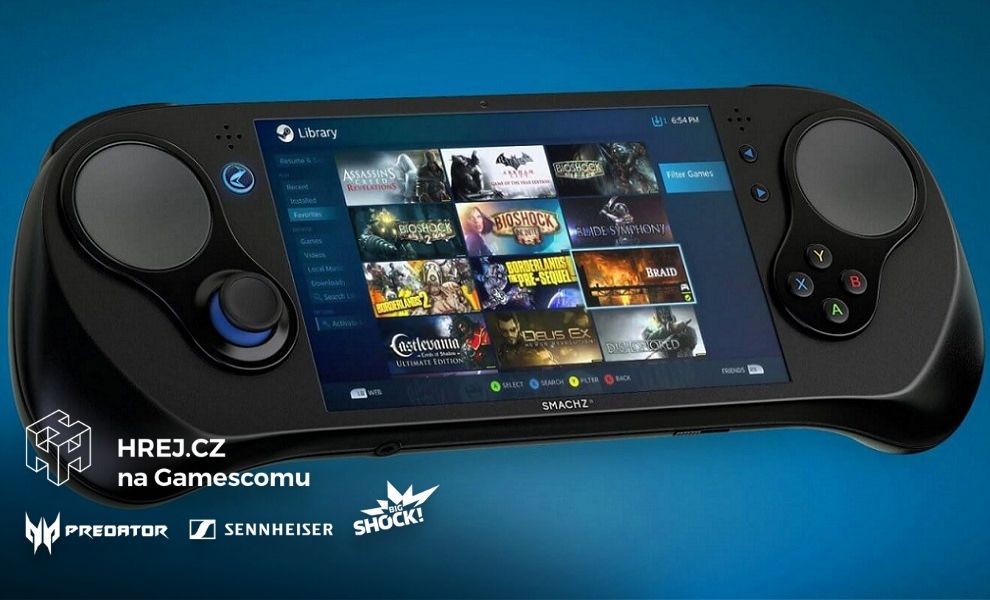 Handheld Smach Z dostává nový procesor