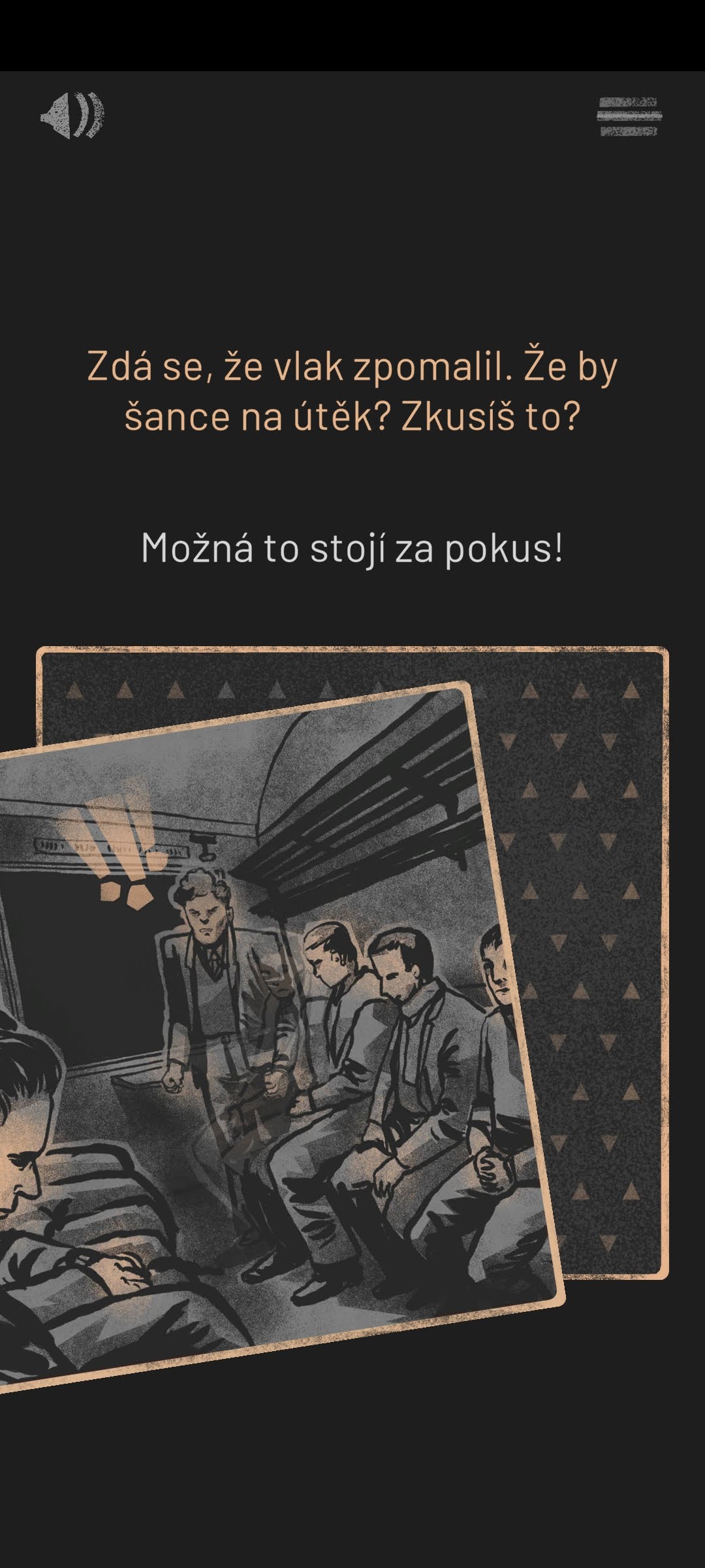 Studenti ve vlaku do Sachsenhausenu doufali, že se je armáda snaží jenom vystrašit...