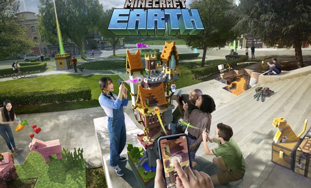 Microsoft představuje Minecraft Earth