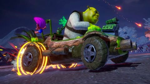 V téhle kopírce Mario Kart si budete moct zahrát za Shreka a závodit autem z bažin