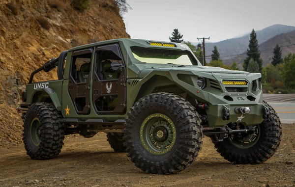 Výherkyně soutěže dostala monstrózní Jeep Gladiator inspirovaný Halo