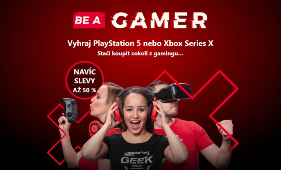 Soutěžte o PS5 nebo Xbox Series X na CZC.cz