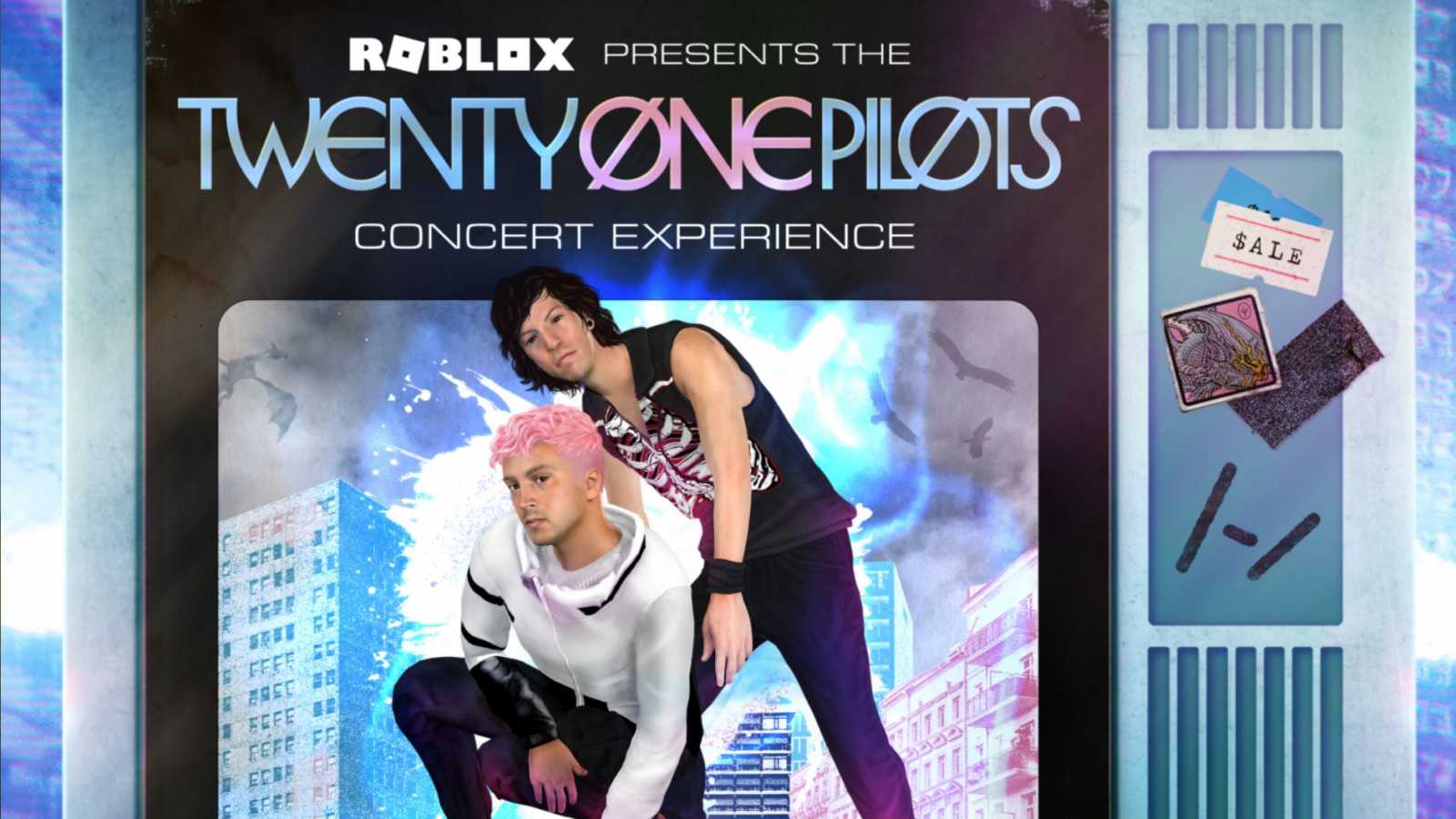 V Robloxu proběhne koncert kapely Twenty One Pilots