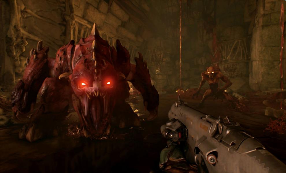 Doom na Switch nově s pohybovým ovládáním