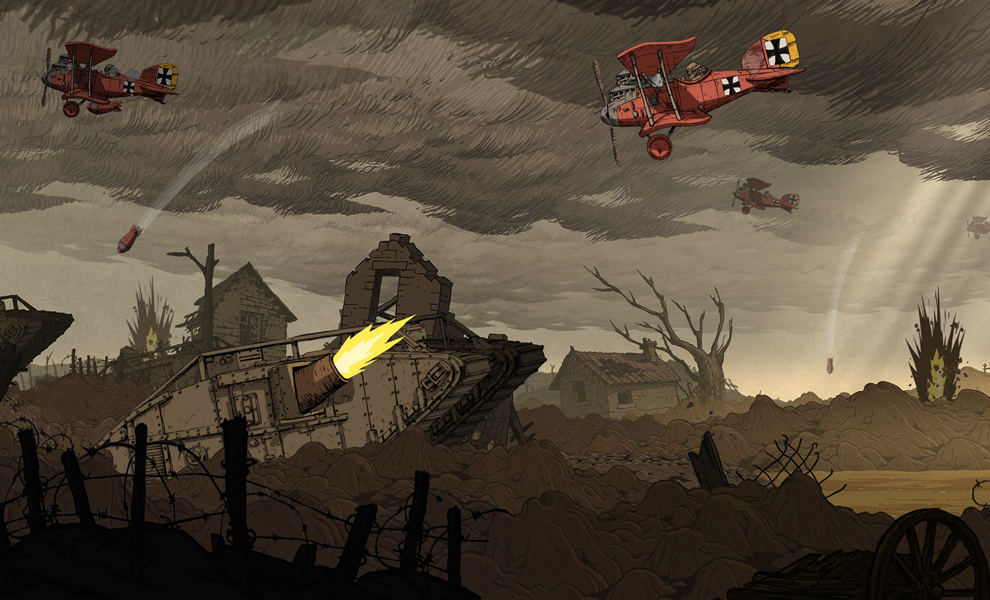 Valiant Hearts ve vývojářském videu