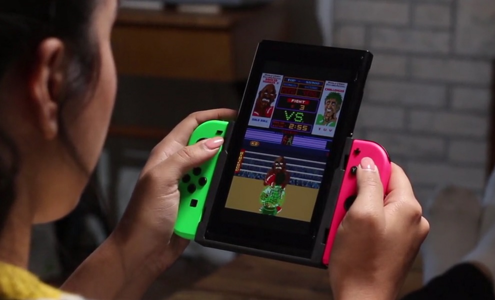 Flip Grip otočí Nintendo Switch