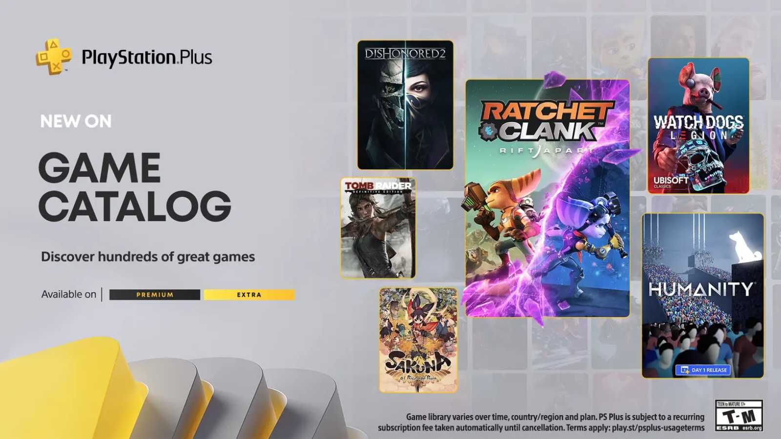 V květnové nabídce PS Plus Extra a Premium najdete Ratcheta s Clankem, Watch Dogs nebo Dishonored