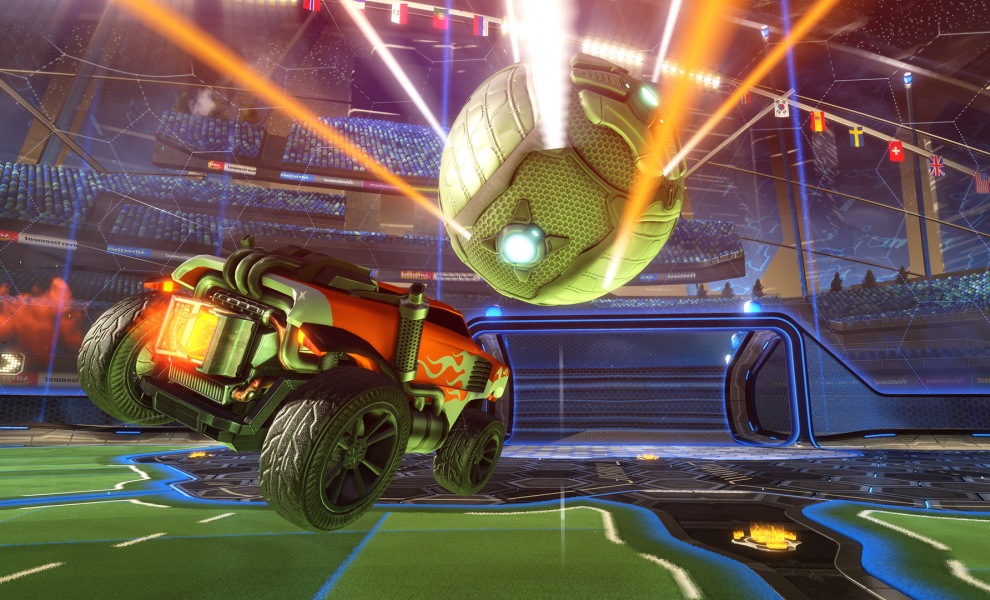 Party v Rocket League i mezi platformami