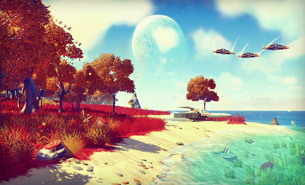 Využívá No Man's Sky technologii bez licence?