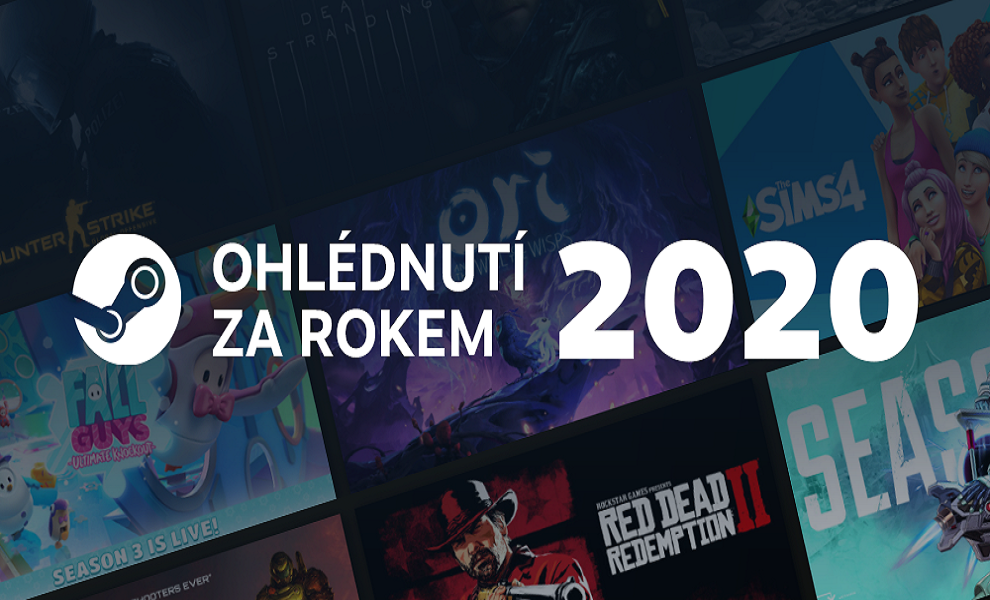 Steam sdílí statistiky z roku 2020