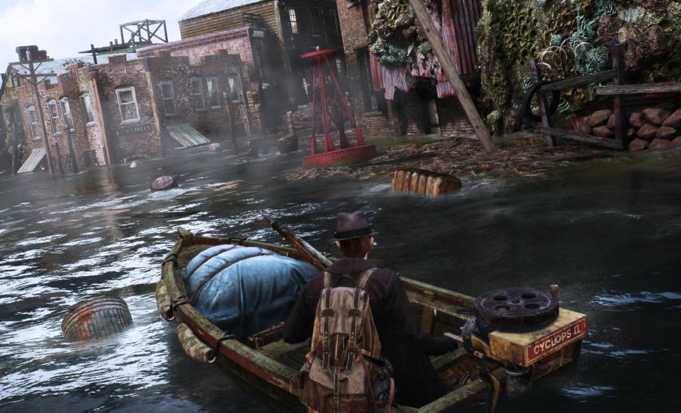 Gameplay záběry z The Sinking City