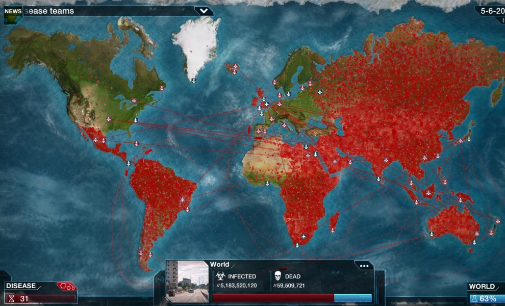 Plague Inc. je díky koronaviru na vrcholu