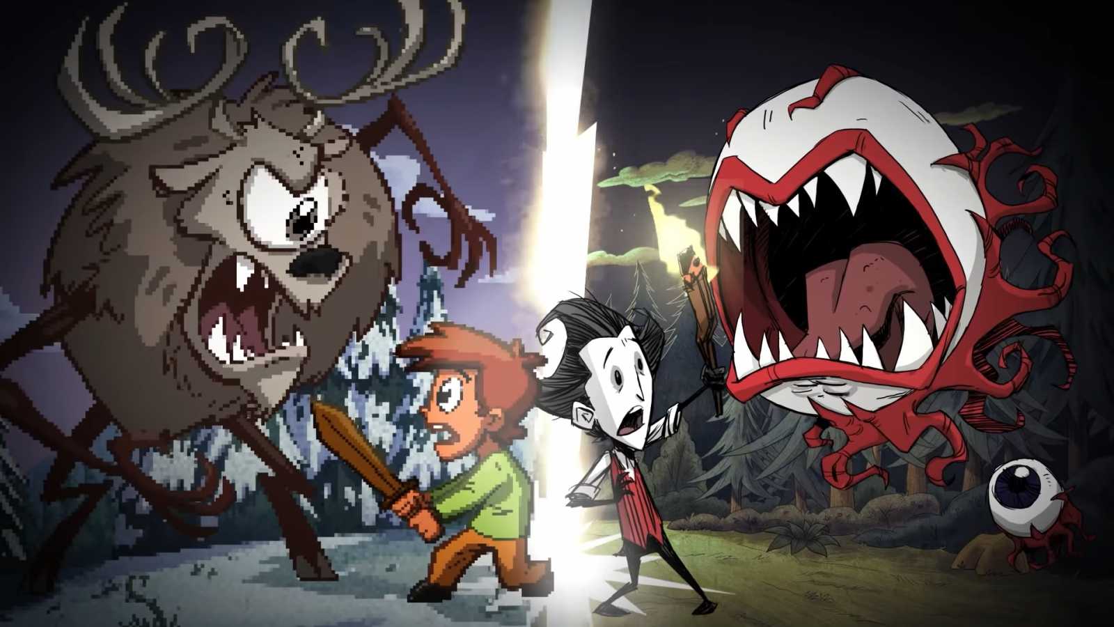 Terraria umožňuje prozkoumat svět Don't Starve už i na konzolích a mobilech