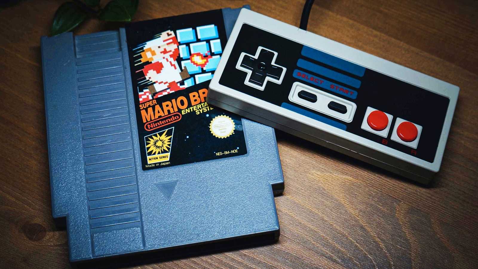 Nintendo NES Škatule na hry Super Mario Bros