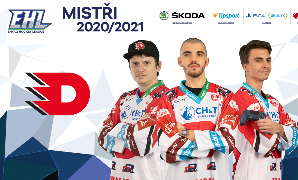 Pardubice jsou mistry EHL 2020/2021