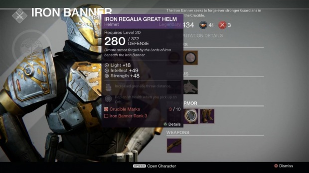 Destiny spouští další Iron Banner