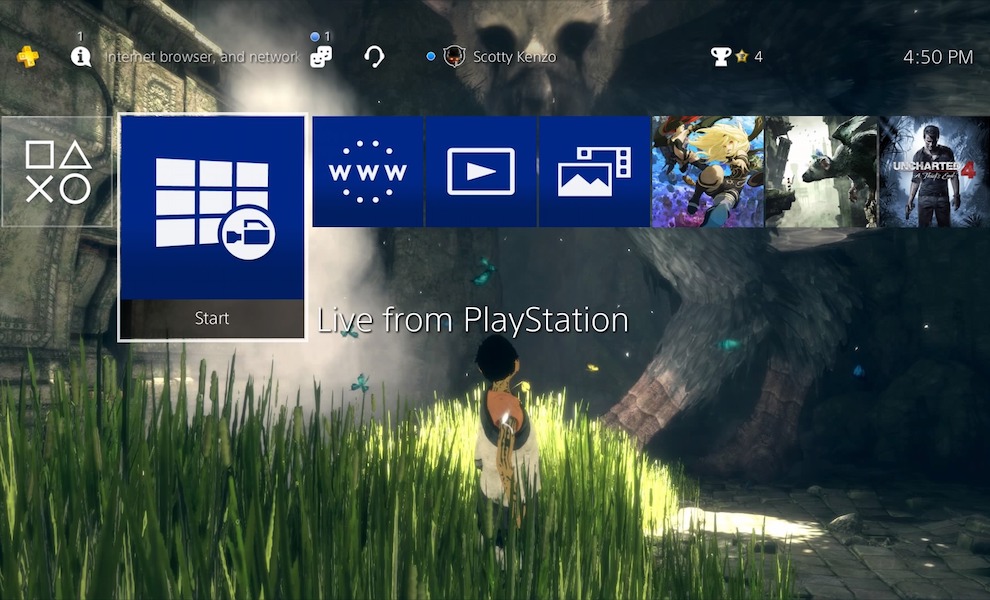 Nový update PS4 bude mít podporu USB disků