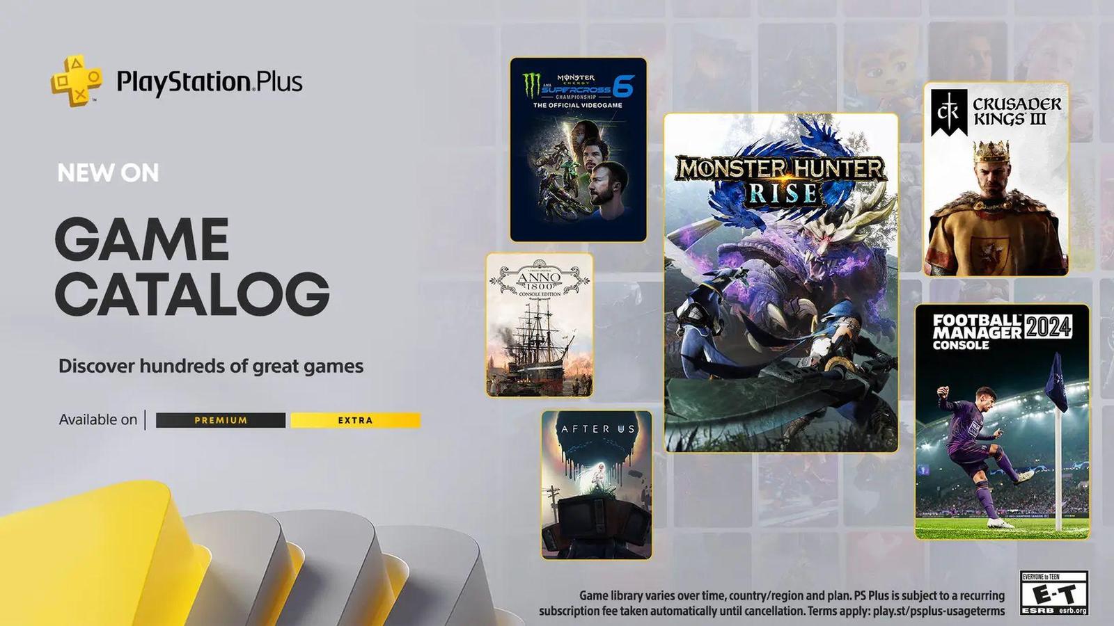 Jde se lovit. Do PS Plus míří Monster Hunter a několik dalších her