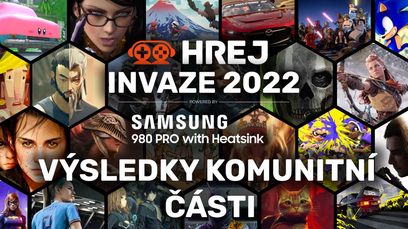 INVAZE 2022 - Výsledky komunitní části. Které hry byly loni podle čtenářů Hrej ty nejlepší?