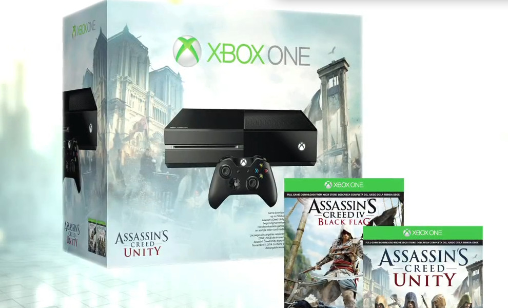 Xbox přijde v bundlu s Assassin's Creed