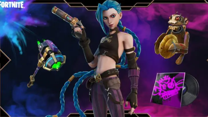 Riot propaguje Arcane i v dalších hrách, Jinx dorazí do Fortnite i PUBG Mobile