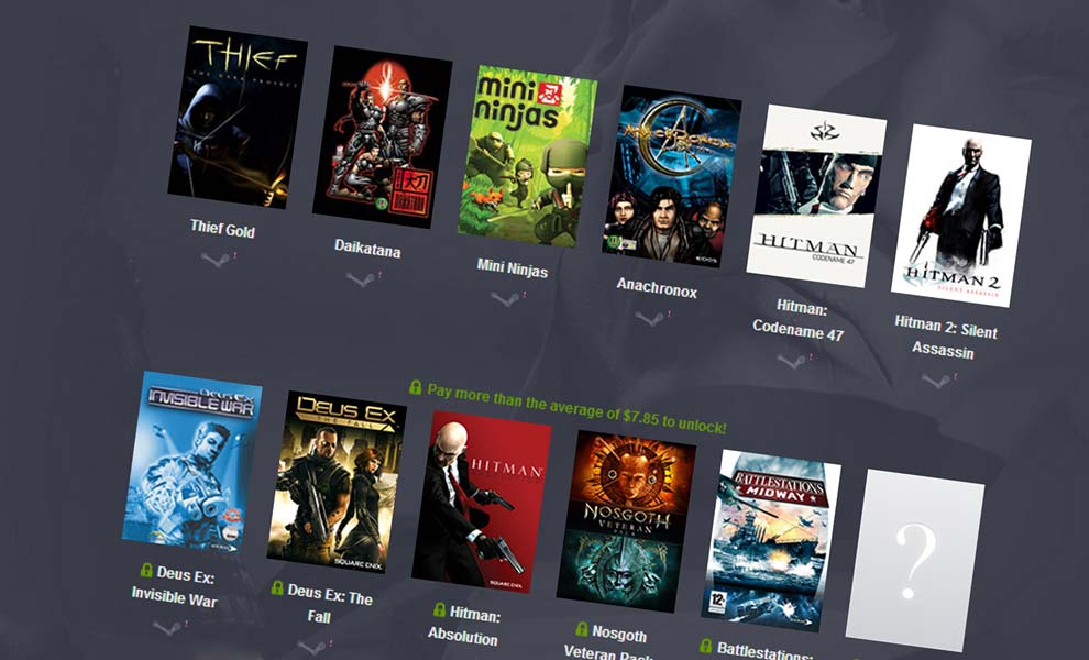 Humble Bundle se hrami od Square Enix