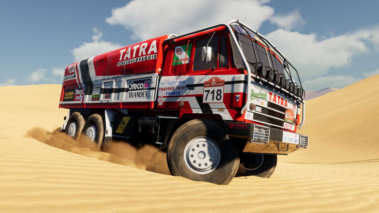 Nové DLC pro Dakar Desert Rally přináší Tatru 815 Karla Lopraise