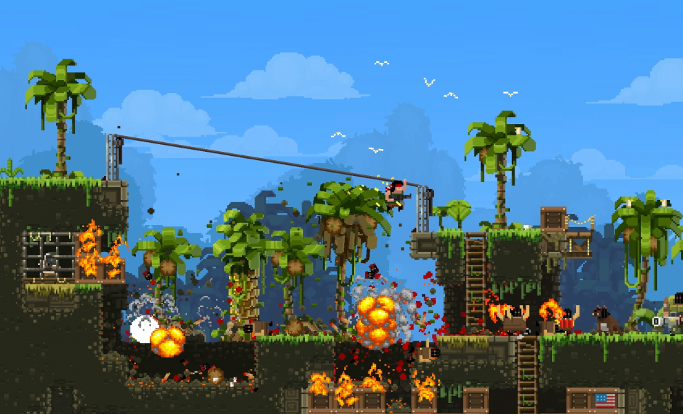 Raiden a Highlander míří do Broforce