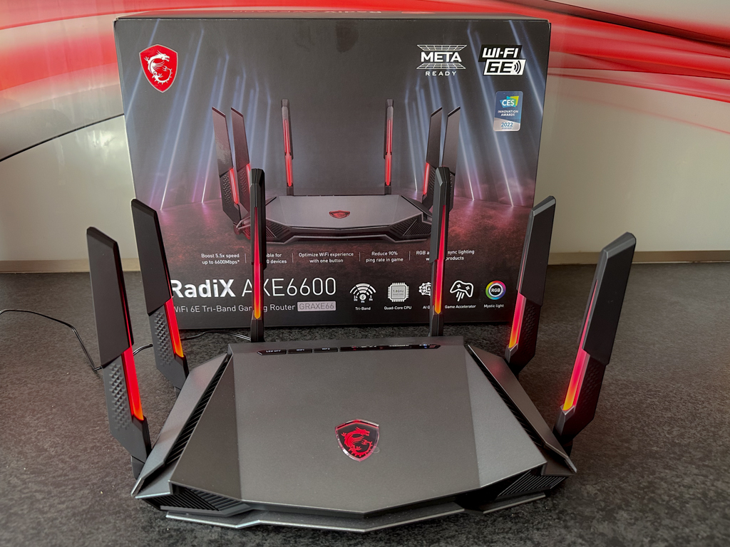 WiFi na plné obrátky, MSI RadiX AXE6600 dostane z vašeho připojení maximum