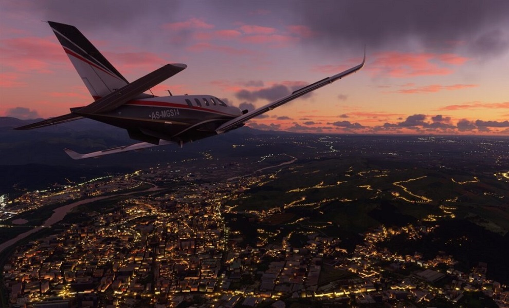 Instalace Microsoft Flight Simulator se s poslední aktualizací zmenšila na polovinu