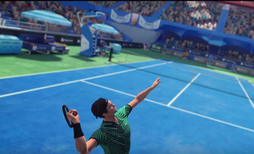 Tennis World Tour na gameplay záběrech