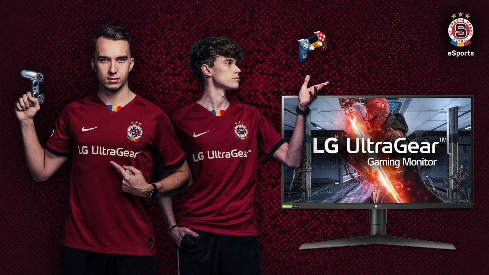 LG UltraGear generálním partnerem AC Sparta esports