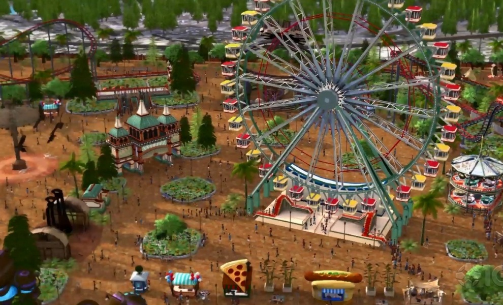 Řítí se na nás nový RollerCoaster Tycoon